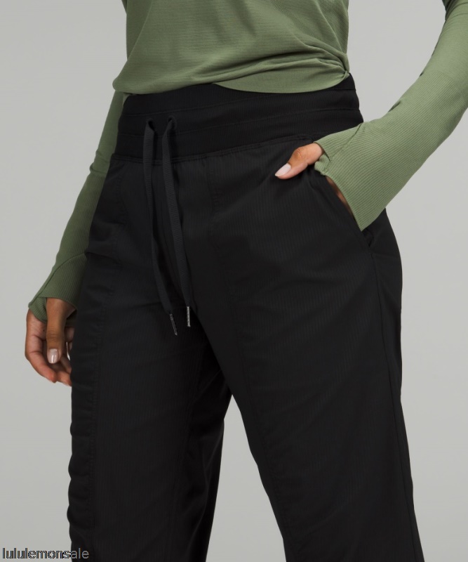 Lululemon Damen DELULU233 | Schwarz Dance Studio Jogger Mit Halber Höhe